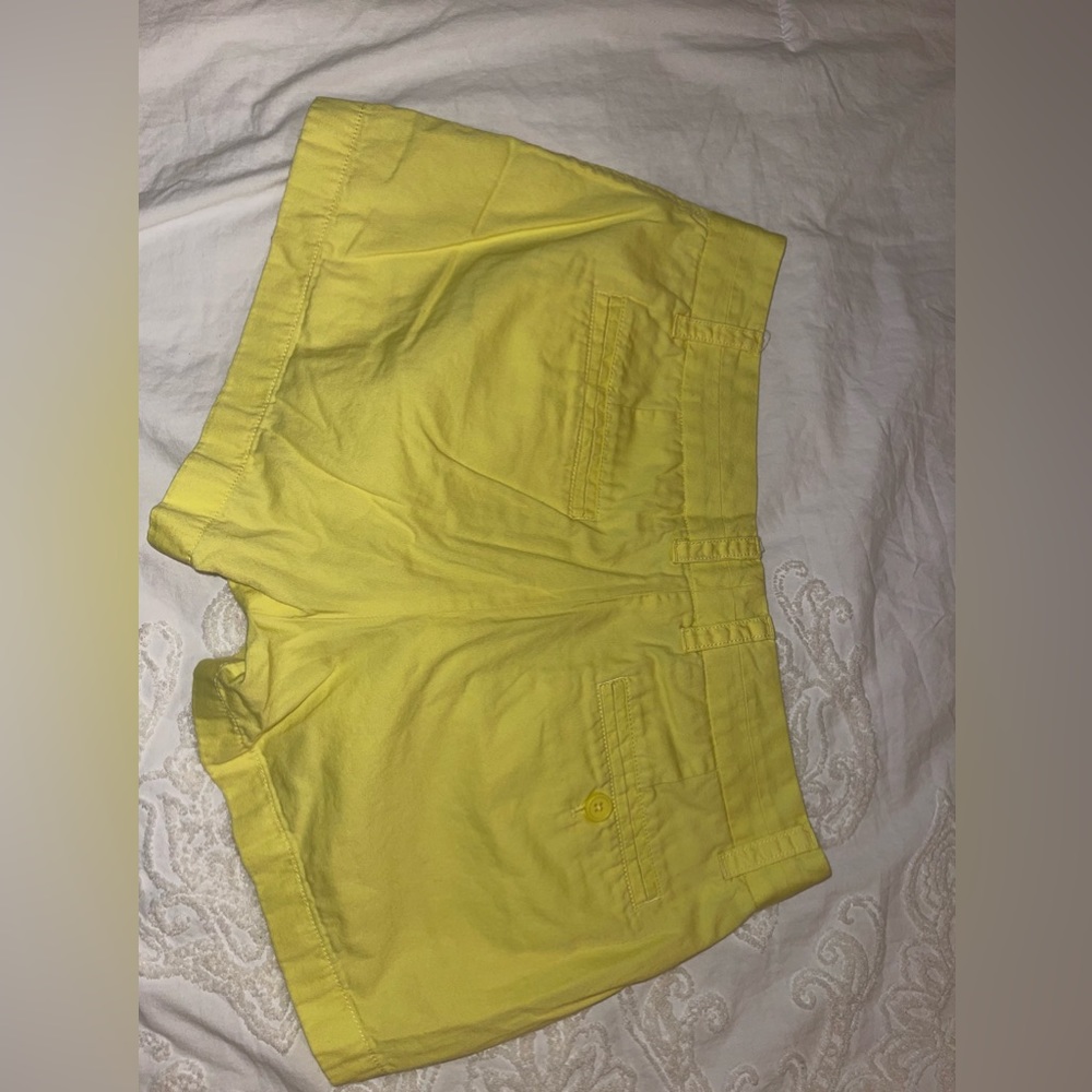 J Crew, Yellow shorts